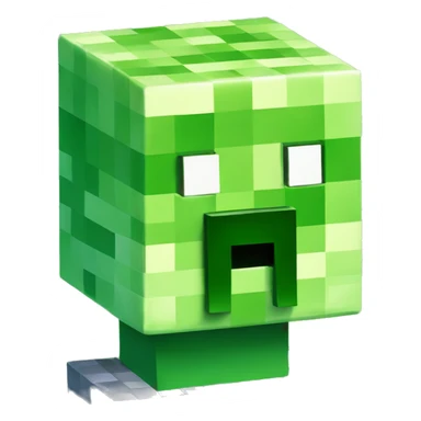 minecraft creeper birthday sticker