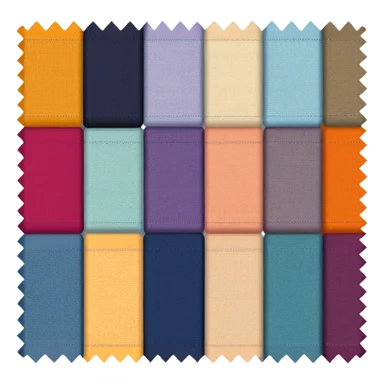 fabric swatch sticker