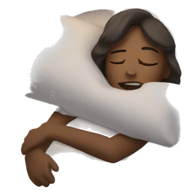 Woman waking up  sticker