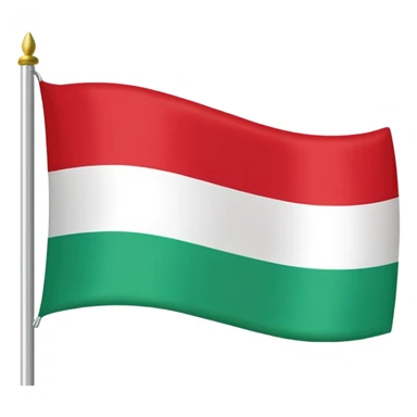 Dagistan flag red down mid light blue and green above sticker