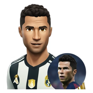 Free  fire  cr7 sticker