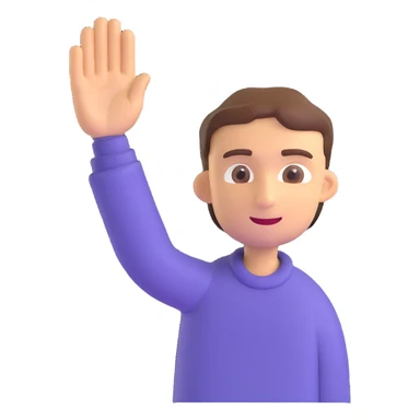 Jawed Karim waving, YouTube background sticker