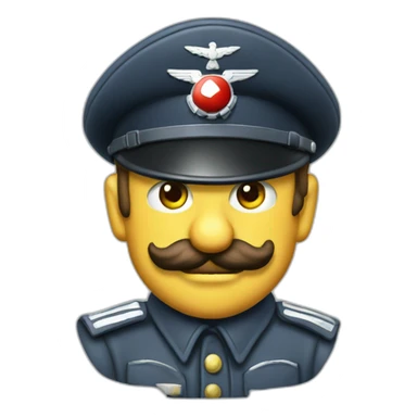 SS luftwaffe Mario sticker