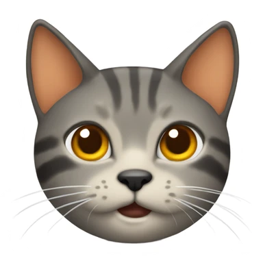 gato naranja tomando mate sticker