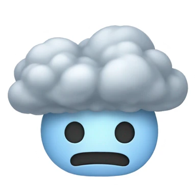 cloud head sticker