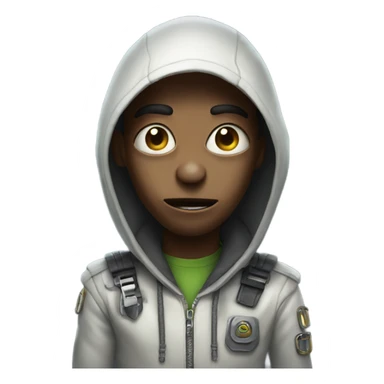 Locked in alien  sticker