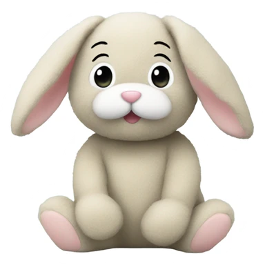 Bunny jellycat sticker