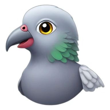 Pidgeon-Parrot sticker