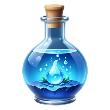 Blue Moonlight potion sticker