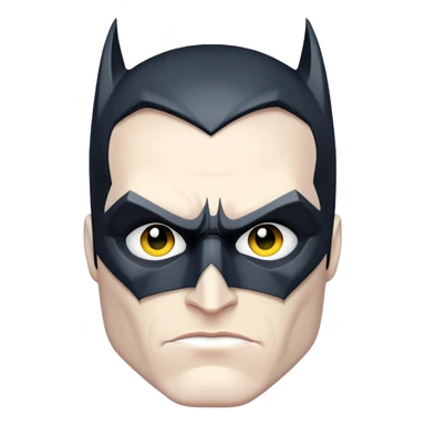 The Batman with weed sticker