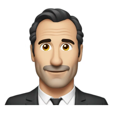 Jean dujardin sticker
