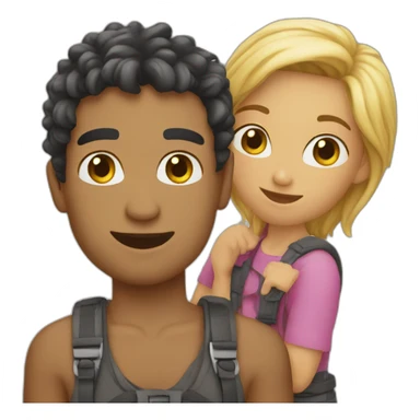 Tour jumelles sticker