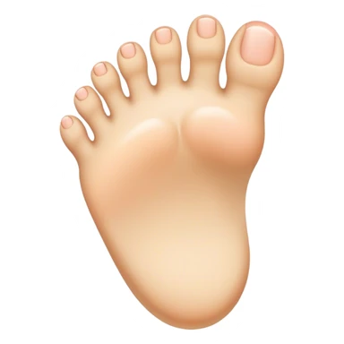 Foot with a face  sticker