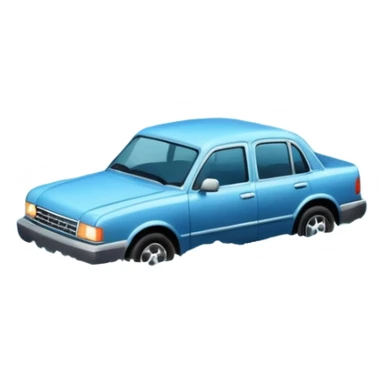 showing a flood disaster scene with strong water waves overflowing streets, partially submerged houses and cars, dark cloudy sky sticker