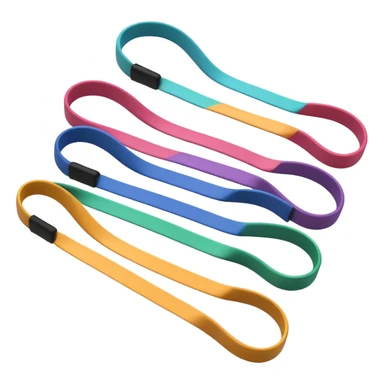 resistance bands  sticker
