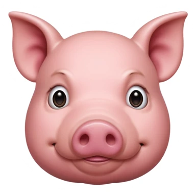 a pig having tattoo sticker