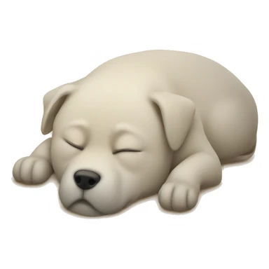 Sleeping on the floor sticker