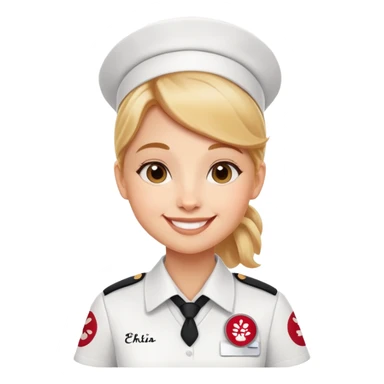 Chickfila employee sticker