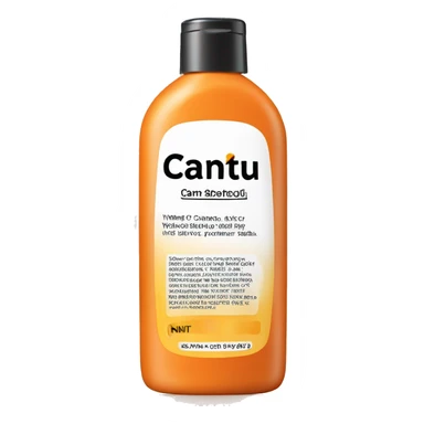 narrow bottle of hair conditioner with a label that says cantu sticker