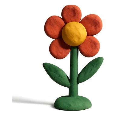 single flower sticker