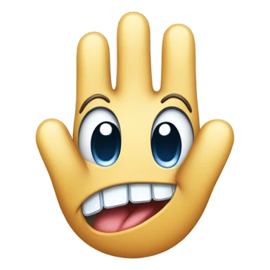 Diamond with Mickey Mouse hands sticker