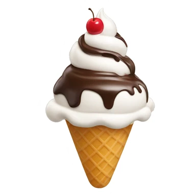 Ice cream sundae  sticker