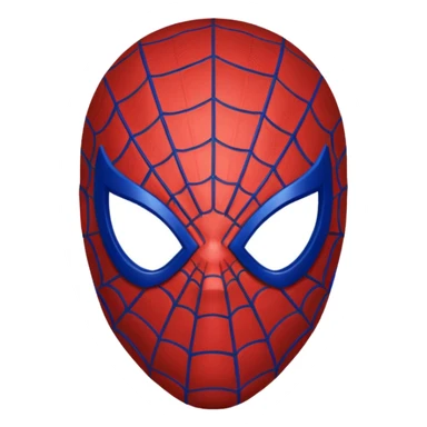 Spider man only face sticker