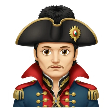 cinematic realistic Adam Ant dirty Hungarian Hussar'S JACKET with fur collar - stand and deliver! sticker