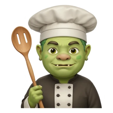 ogre the chef sticker