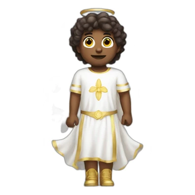 God heaven angel sticker