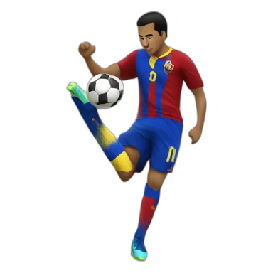 Venezuelan Soocer player sticker