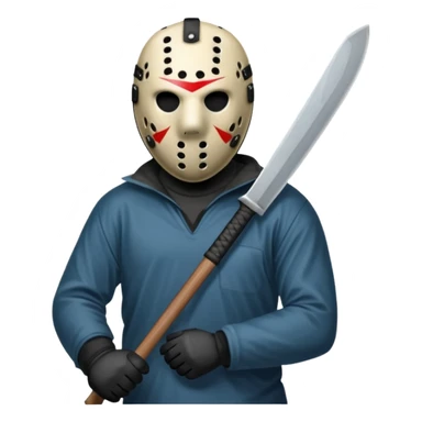 Jason voorhees sticker