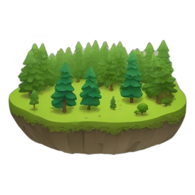 The Landscape of Latvian Forests sticker