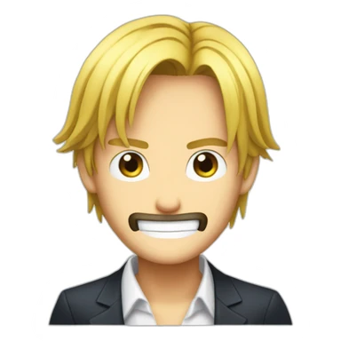 Sanji from one puece sticker