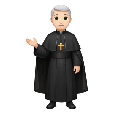 priest, full body sticker