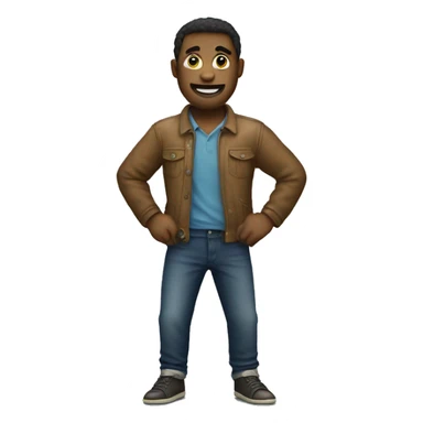 a man with a sock in his pants sticker