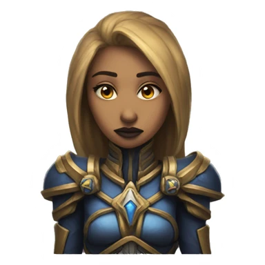 starcraft queen sad sticker