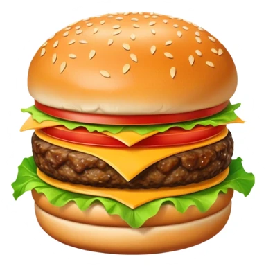 burger sticker