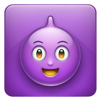 Um raio cor de roxo. sticker