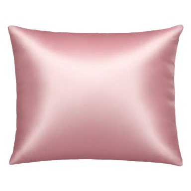 Light pink silk pillow sticker