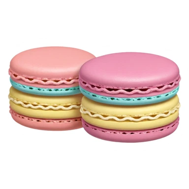 Two Macarons  sticker