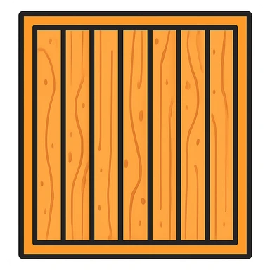 wooden acoustic panel, vertical slats, natural wood color, clean look sticker