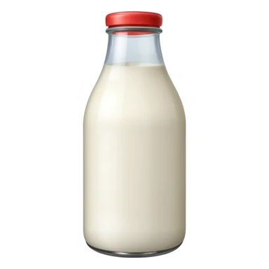 milk bottle sticker