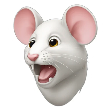 Une souris qui pleure sticker