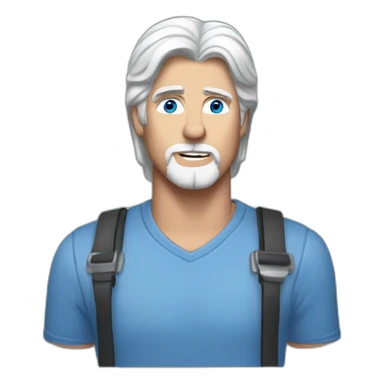 Michael McDonald important blue eyes sticker