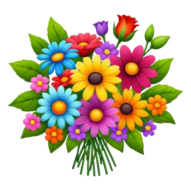 Bunch of flowers sticker