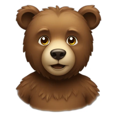 Polish bear sticker