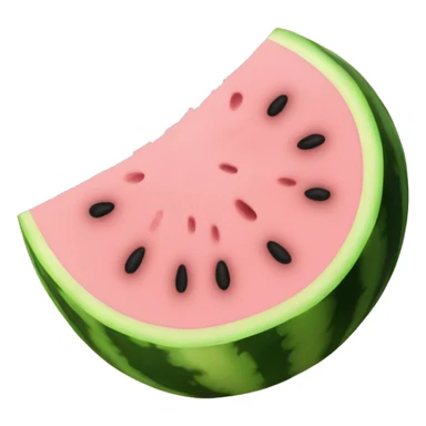 pale pink watermelon sticker