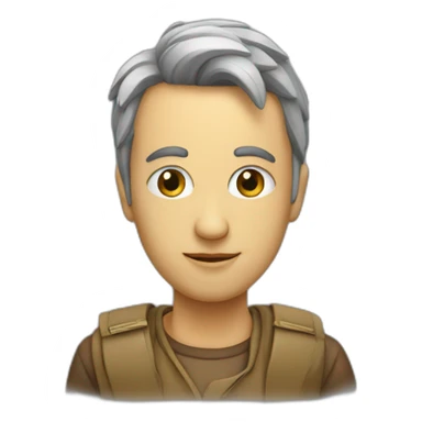 Regard intriguant  sticker