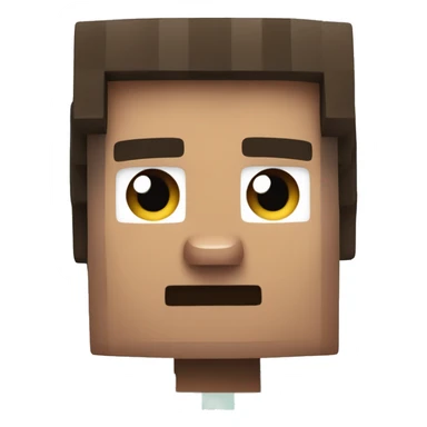 Minecraft Steve sticker
